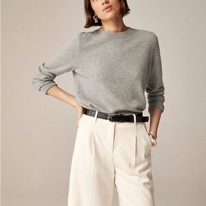 J Crew Heather Gray Cashmere